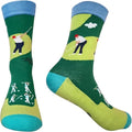 Trumpi Golf Funny Socks For Supporters of Donald President, Novelty Gag Gifts For Father's Day and 4th of july, Onesize